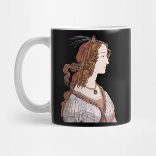 Inspired by Sandro Botticelli’s Portrait of a Young Woman Mug
